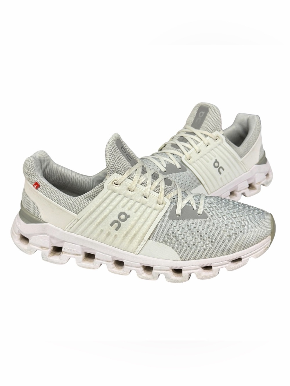 On Cloud Cloudswift Glacier Gray White Women's Running Shoes Sneakers Size 9.5